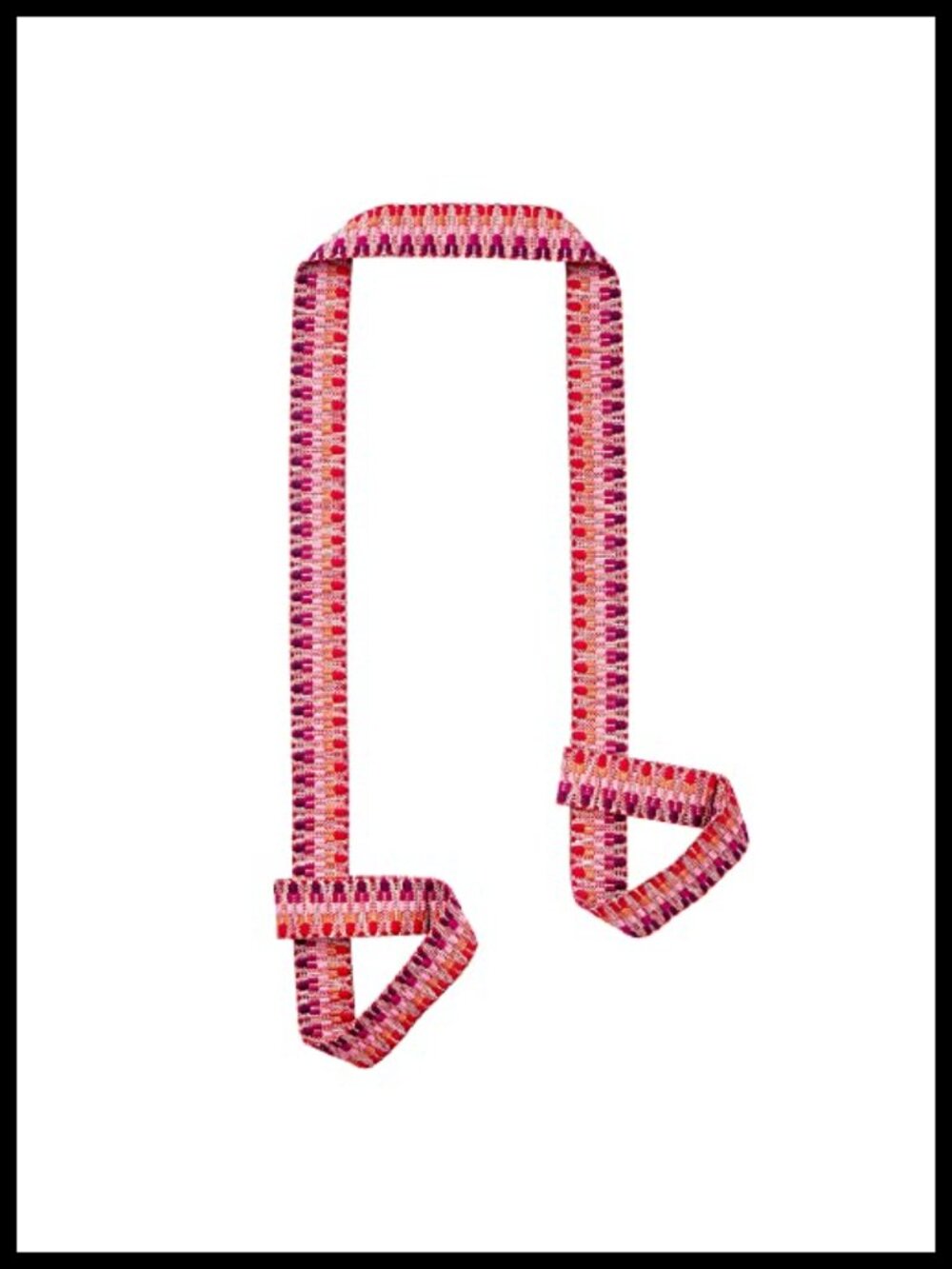 Yoga Mat Carrier Strap Adjustable Cotton Polyester Stretching Strap